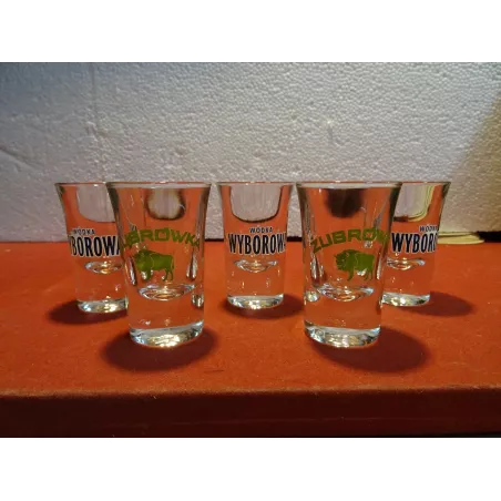 5 SHOOTERS WYBOROWA 3CL ET ZUBROWKA 3CL