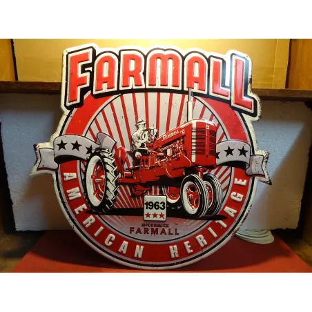 TOLE TRACTEUR FARMAL  McCORNIC  49CM X47CM