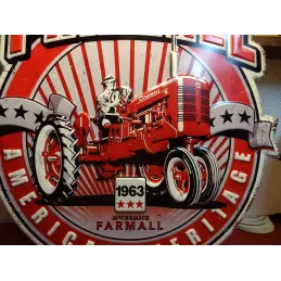 TOLE TRACTEUR FARMAL  McCORNIC  49CM X47CM