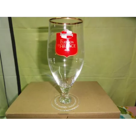 1 BOITE DE 6 VERRES KRONENBOUR FLEURON 50 CL