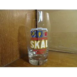 1 VERRE SKAL SWEDISHBEER 30/33CL HT13.80CM