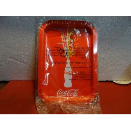 PLATEAU COCA-COLA  ROUGE  30CM X21CM