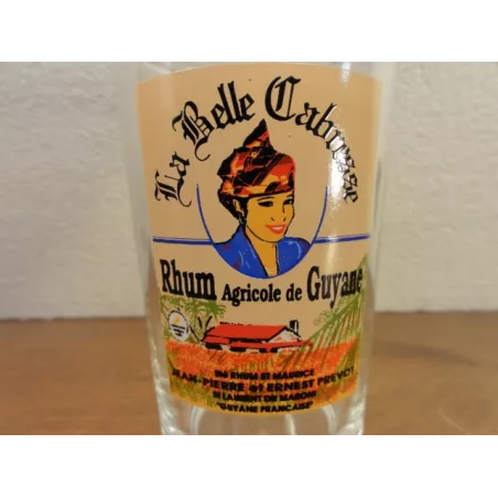 1 VERRE RHUM DE GUYANE 