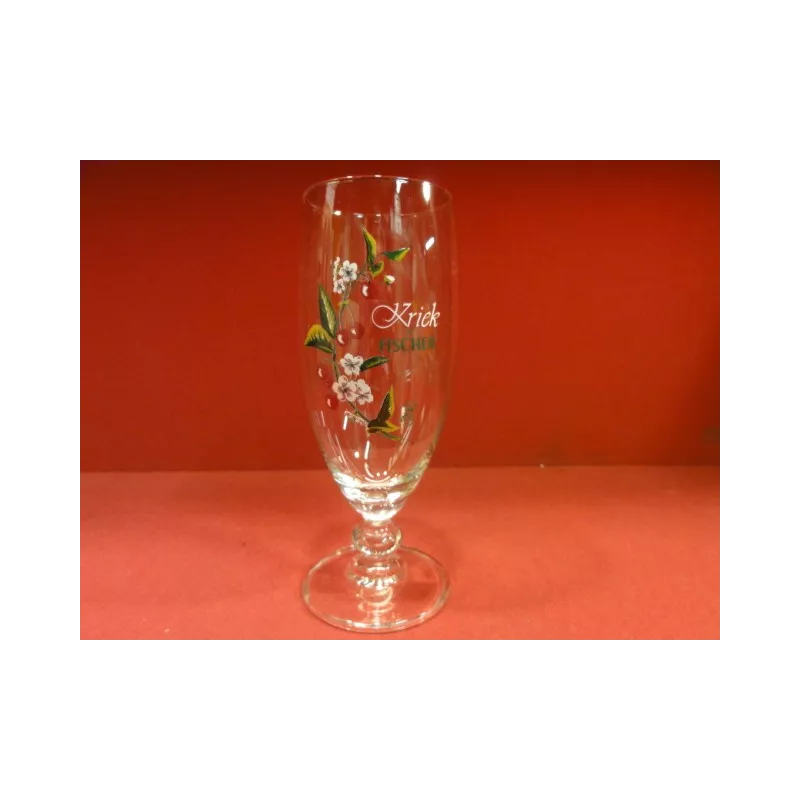 6 VERRES FISCHER KRIEK  25 CL