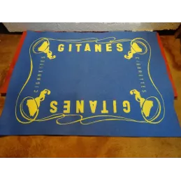 TAPIS  GITANES  EN FEUTRINE  58CM X45CM
