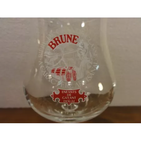 1 VERRE  LA BRUNE  DES ENFANTS DE GAYANT 25 CL