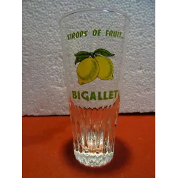 6 VERRES BIGALLET 15CL HT.12.20CM