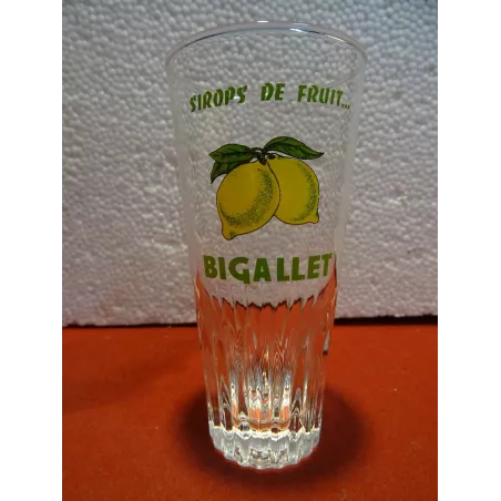 6 VERRES BIGALLET 15CL HT.12.20CM