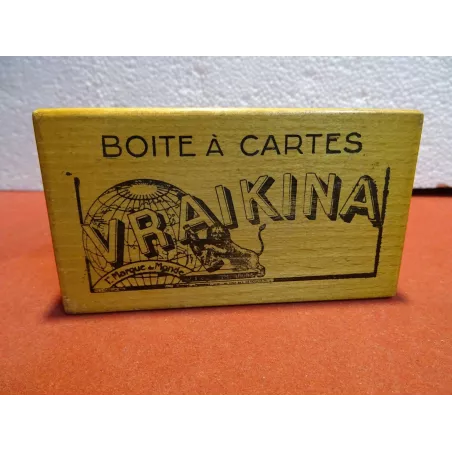 1 BOITE A CARTES VRAIKINA