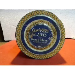 BOITE DE BONBON   LE VERITABLE  CARAMEL AU LAIT DE LA CONFISERIE DES ALPES