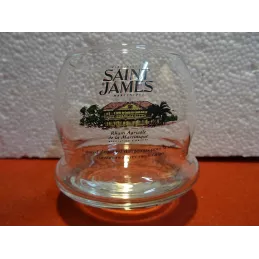 6 VERRES RHUM SAINT JAMES...