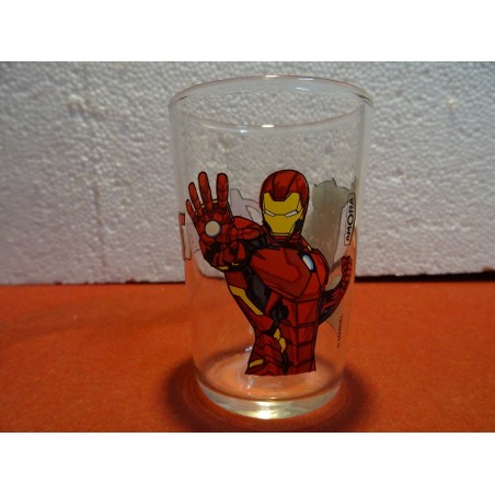 1 VERRE AMORA MARVEL  HT 10CM