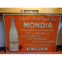 TOLE LAIT NATUREL  MONDIA  49CM X36CM