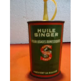 BIDON HUILE SINGER HT 9CM  6CM X3CM