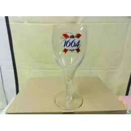 1 BOITE DE VERRES  KRONENBOURG  1664  RECOLTE 2002 25CL 