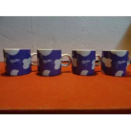 4 TASSES MILKA  HT 6CM