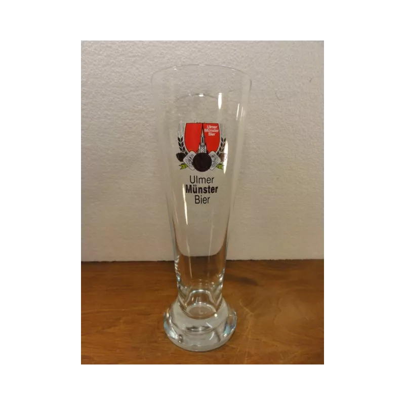 1 VERRE  ULMER  MUNSTER BIER 25 CL