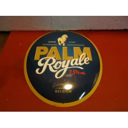 TOLE PALM ROYALE BOMBEE  29CM X25CM