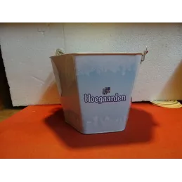 SEAU HOEGAARDEN EN TOLE  HT 18CM  DIAMETRE 22CM