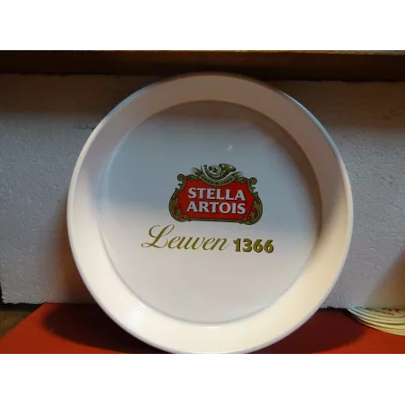 PLATEAU STELLA ARTOIS  LEUVEN 1366 DIAMETRE 34CM