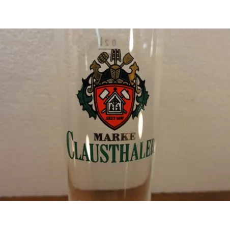 1 VERRE  MARKE CLAUSTALER 20 CL 