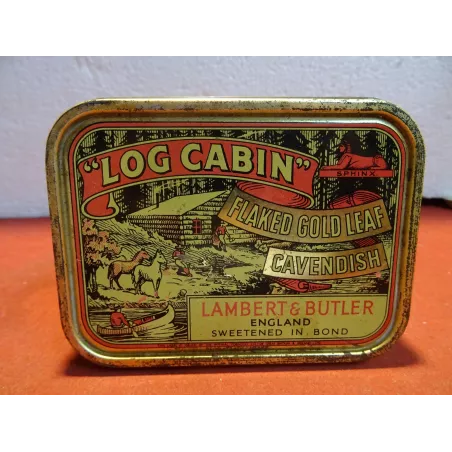 BOITE CIGARETTES  LOG CABIN