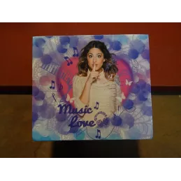 BOITE A BIJOUX MUSIC LOVE  PASSION  10CM X11CM X8.50CM