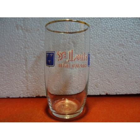 VERRE SAINT LOUIS 25CL BIERE D'ALSACE  HT.12CM