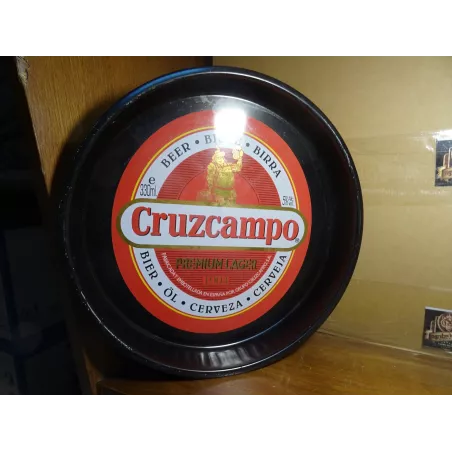 PLATEAU CRUZCAMPO DIAMETRE 30CM REBORD 4CM