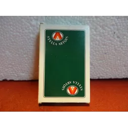 1 JEU DE 32 CARTES STELLA ARTOIS ETUI VERT
