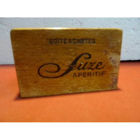 BOITE A CARTES SUZE  EN BOIS