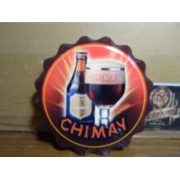 SOUS BOCK CHIMAY EN CERAMIQUE  DIAMETRE 11CM