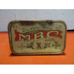 BOITE  M B C  PASTILLES ANTISEPTIQUES  8.20CM X5CM X2.3CM