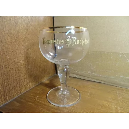 6 VERRES TRAPPISTE ROCHEFORT 15/17CL HT 13CM