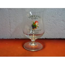 1 VERRE CHOUFFE  COFFEE CREAM 7CL HT 11CM