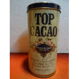 BOITE TOP CACAO  HT 15CM DIAMETRE  7.50CM