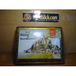 BOITE LES COQUES D'OR DU MONT SAINT MICHEL  24.50CM X18.50CM X3.50CM