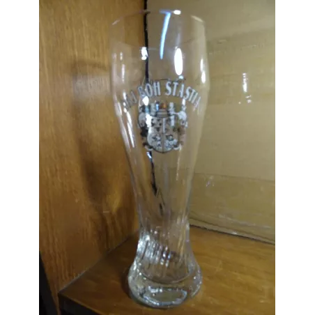 1 VERRE DAJ BOH STASTIA  50CL HT. 23.50CM