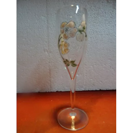 6 FLUTES  CHAMPAGNE  PERRIER-JOUET  12CL HT.19CM