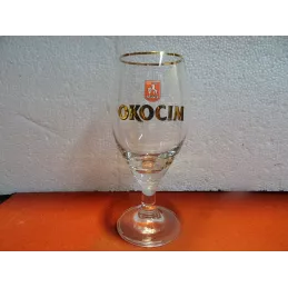 1VERRE OKOCIM 30CL HT.18.50CM