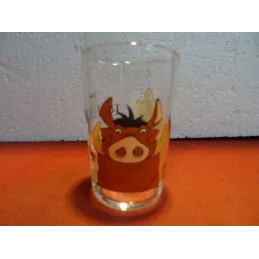 1 VERRE DISNEY  LE ROI LION  HT 10CM
