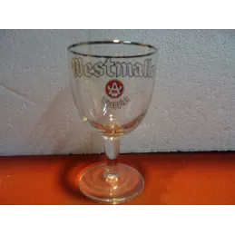 1 VERRE WESTMALLE  33CL HT.16.10CM