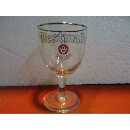 1 VERRE WESTMALLE  33CL HT.16.10CM