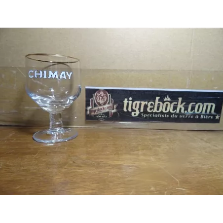 1 VERRE CHIMAY 7.50CL/8.50CL HT9.50CM