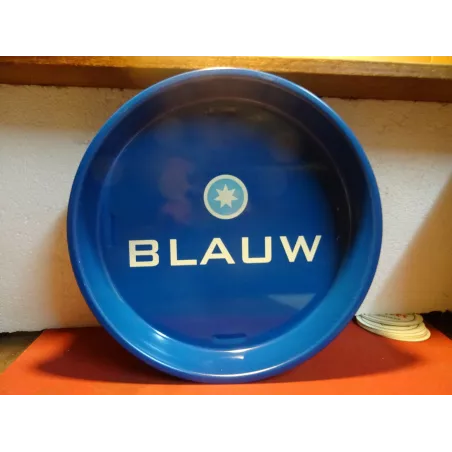 PLATEAU  BLAUW DIAMETRE 34CM REBORD 5.50CM