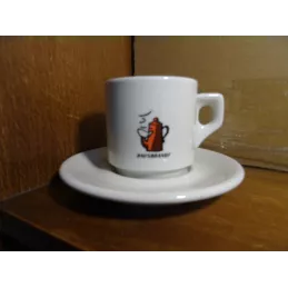 6 TASSES  A CAFE HAUSBRANDT 12/14CL HT 7.30CM