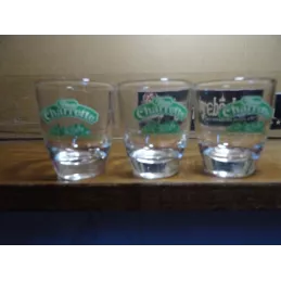 3 SHOOTERS  RHUM CHARRETTE  4CL  HT 5.70CM