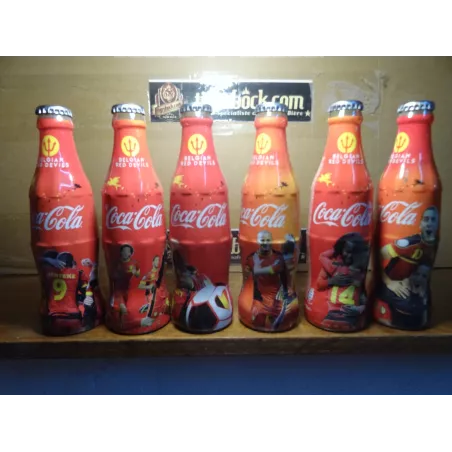 6 BOUTEILLES COCA-COLA  COLLECTOR