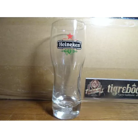 1 VERRE HEINEKEN 25CL  PREMIUM  HT 17CM