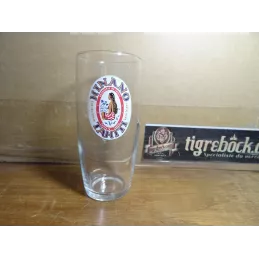 6 VERRES HINANO 25CL HT.13.50CM